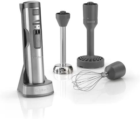 Cuisinart 3 in 1 Cordless Hand Blender Cuisinart Colour: Stainless Steel  - Size: 38cm H X 20cm W X 23cm D