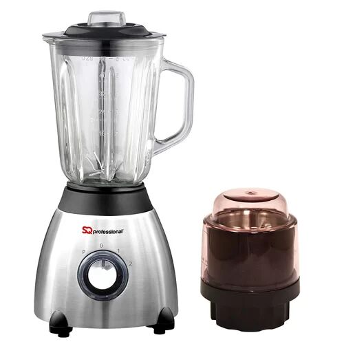 SQ Professional Gems Luminate Blender and Grinder SQ Professional Colour: Quartz Silver  - Size: 39cm H X 42cm W X 21cm D