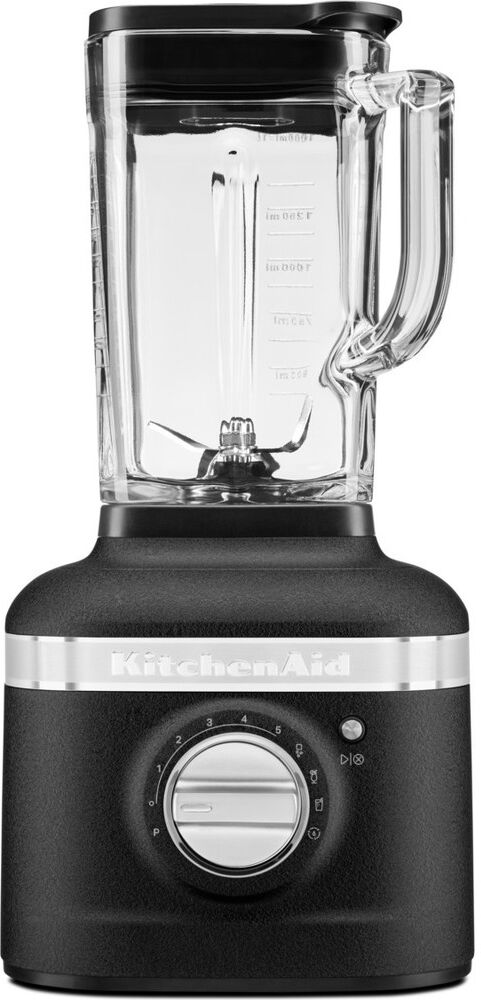 KitchenAid K400 Glass Jar Blender in Cast Iron Black - 5KSB4026BBK