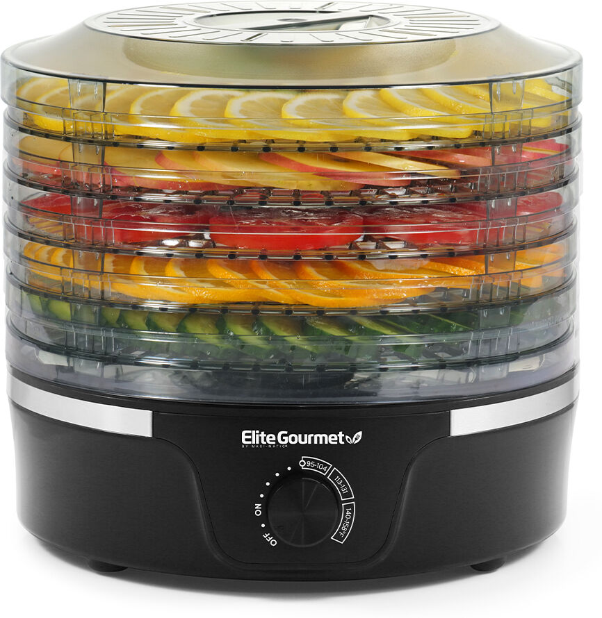 Photos - Food Dehydrator Elite Gourmet 5-Tier , Transparent efd319 