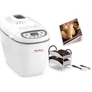 Moulinex OW610110 Home Bread Baguette Machine à Pain, 1650 W, 1.5 kilograms, Blanc - Publicité