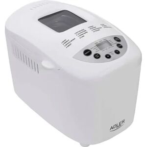 Adler Máquina de Pão  AD6019 Branco (Plástico - 1.5 KG - 850 W)