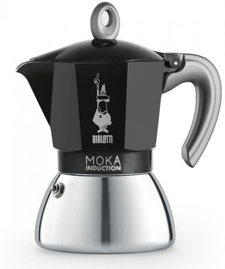 Espressokocher Bialetti „New Moka Induction 6-cup Black“