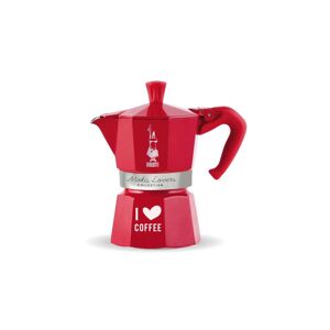 Bialetti Espressokocher »I love Coffee« rot