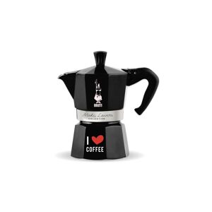 Bialetti Espressokocher »I love Coffee« schwarz