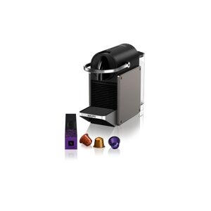 Krups Kapselmaschine »Nespresso Pixie XN306TCH Titan« Titanium