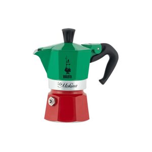 Bialetti Espressokocher »Mokina 1 Tasse« grün/rot/weiss