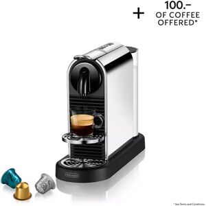 DeLonghi - Nespressomaschine, Chrom,