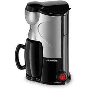 DOMETIC PerfectCoffee MC 01, Reise-Kaffeemaschine, 12 V, 170 W, für Auto, LKW oder Boot, schwarz/silber, Noir Et Acier