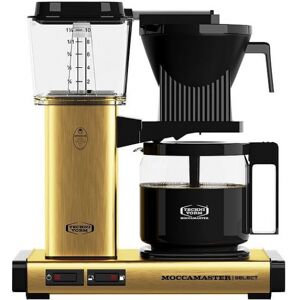 Moccamaster KBG 741 AO - Halbautomatische Filterkaffeemaschine - Brushed Brass