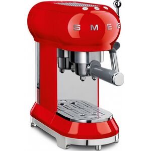 SMEG ECF01RDEU - Siebträgermaschine Retro - Rot