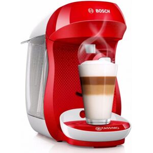 Bosch TAS1006 - TAssIMO Happy Kapselmaschine - Rot/Weiss