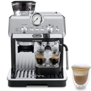 DeLonghi EC 9155.MB La Specialista Arte - Siebträgerger-Kaffeemaschine - Silber