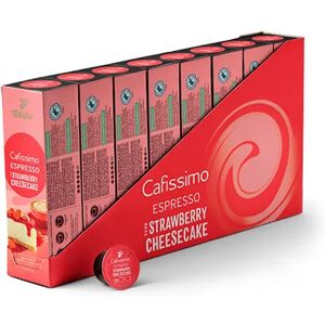 Tchibo Cafissimo Flavoured Espresso – Strawberry Cheesecake 80 Kapseln Kaffeemaschine