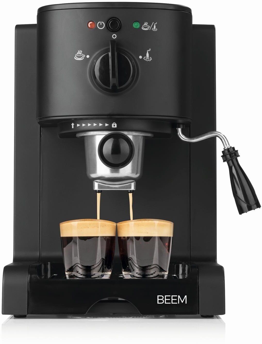 BEEM Siebträgermaschine »Espresso« schwarz