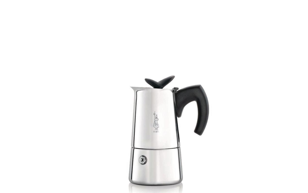 Bialetti Espressokocher »Musa 2 Tassen«, Hinweis: Diese Version ist nicht für... silberfarben