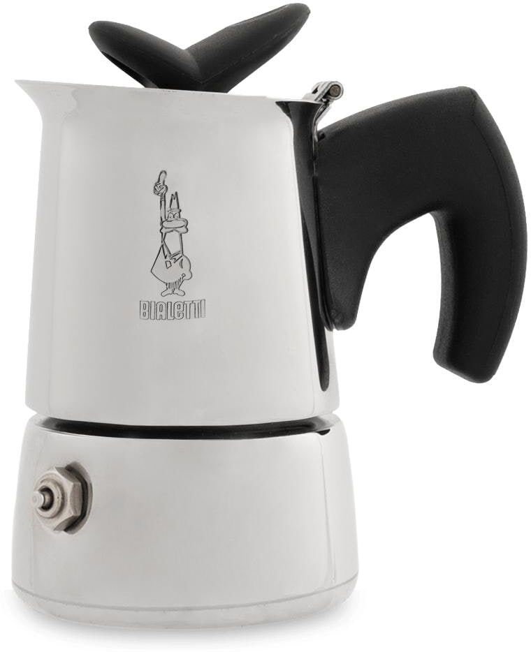 Bialetti Espressokocher »Musa 1 Tasse« silberfarben