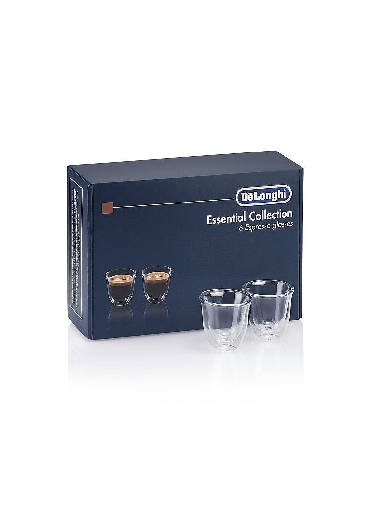 DeLonghi Espresso-Gläserset 6-er DLSC300   DLSC300