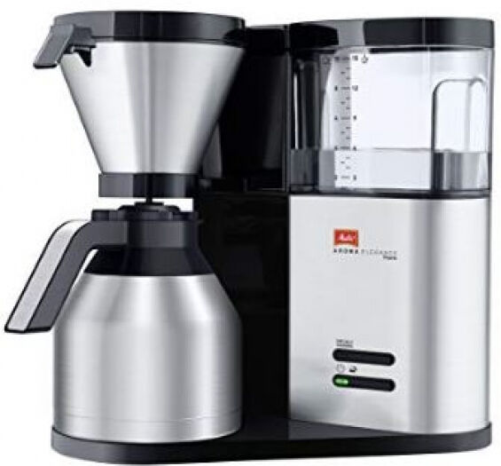 Melitta AromaElegance Therm - Filtermaschine - Edelstahl/Schwarz