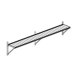 KGT Hängebord Linea I 26 cm tief, pressblank