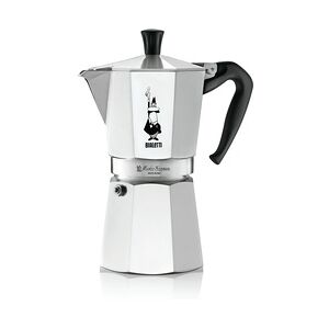 Bialetti Moka Express Espressokocher, Aluminium, 9 Tassen