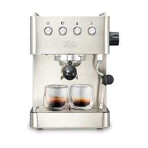 Solis Siebträger Kaffeemaschine Gran Gusto, 58 mm Siebträger, 15 Bar, Wassertank