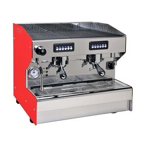GMG Siebträger - Espressomaschine BAROSSI Professionale Compact 2 Gr. Autom. - Farbe: Rot