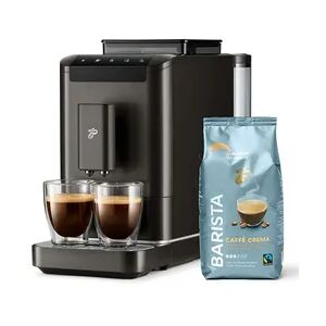 Tchibo Kaffeevollautomat Esperto2 Caffè inkl. 1kg Barista, Granite Black