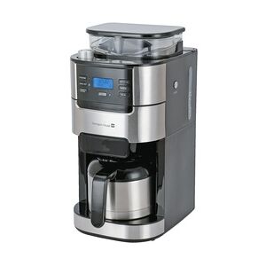 Tarrington House Kaffeemaschine mit Mahlwerk CMG0917, 21.3 x 31.4 x 43 cm, 1 L, 1000 W, silber