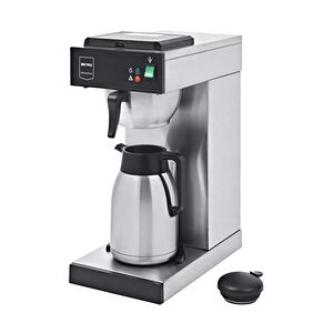 Metro Professional Filterkaffeemaschine GCT2001, Edelstahl, 21.5 x 41 x 52 cm, 1.9 L, 2000 W, inkl. Isolierkanne, silber