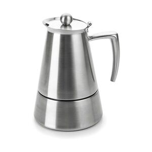 Lacor Hyperluxe Kaffeemaschine 10 Tassen, Silber