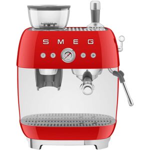 SMEG - Espressomaschine mit Siebträger EGF03, rot