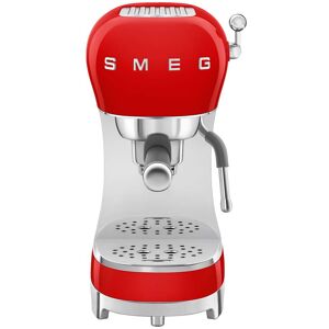 SMEG - Espresso Kaffeemaschine mit Siebträger ECF02, rot, Tritan™ Renew