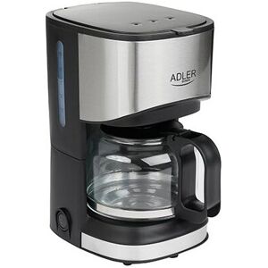 AD-4407 Tropfkaffeemaschine 8 Tassen, Edelstahl, BPA-frei, 550 w, 550 w, 0,7 Liter, schwarz und grau - Adler