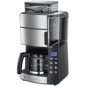 Grind&Brew Glas-Kaffeemaschine Edelstahl-Schwarz - Russell Hobbs