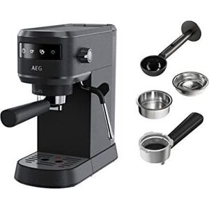 AEG EC6-1-6BST Gourmet 6 Espresso Siebträger Kaffeemaschine   Black Pearl