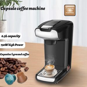 Lily88 Haushalts-Kaffeemaschine Mit Kleinen Kapseln, Espressomaschine, Anwendbar Für Gemahlenen Kaffee Und Kaffee