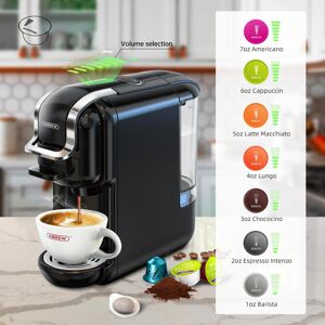 Zhishangyoupin Kapsel-Kaffeemaschine, Vollautomatische Kleine Hausgemachte Kaffeemaschine Für Den Haushalt, Tragbare All-In-One-Selbstbedienungs-Kapselmaschine