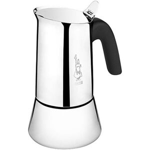 Bialetti Espressokocher Venus 6 Tassen Edelstahl Silber   Je7255