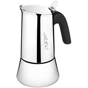 Bialetti Espressokocher Venus 10 Tassen Edelstahl Silber   Je7256