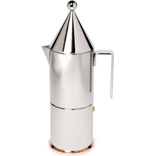 Alessi ‚La Conica‘ Kaffeemaschine – Silber Einheitsgröße Unisex