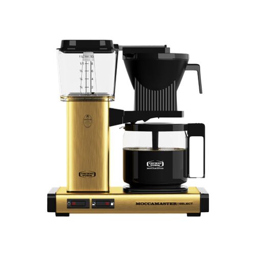 Moccamaster Filterkaffeemaschine Moccamaster KBG741 Select Brushed Brass