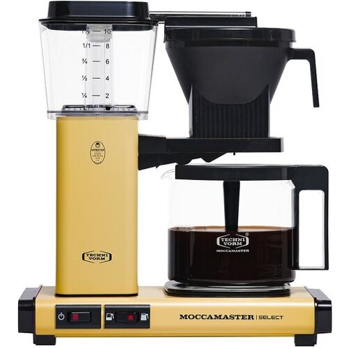 MOCCAMASTER Filterkaffeemaschine KBG Select, pastel yellow