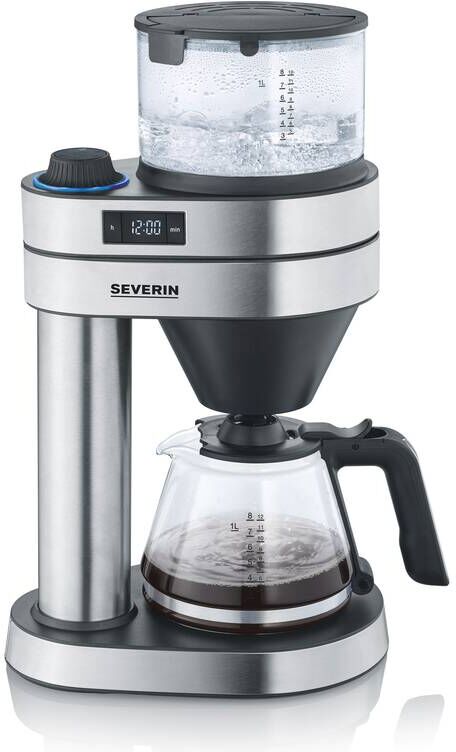 Severin Kaffeemaschine „Caprice“, KA 5760, Silberfarben/ Schwarz