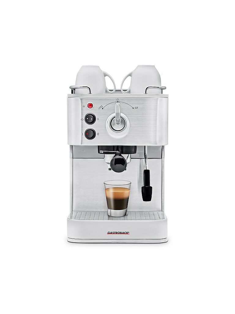GASTROBACK Espressoautomat Design Espresso Plus 42606 silber