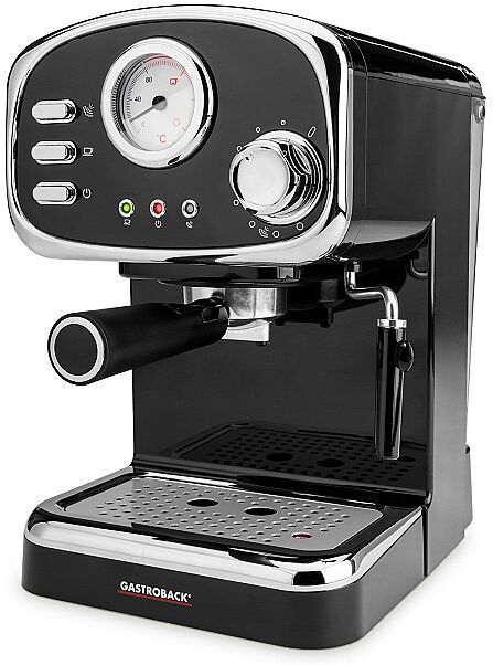 GASTROBACK Design Espressomaschine Basic 42615 schwarz