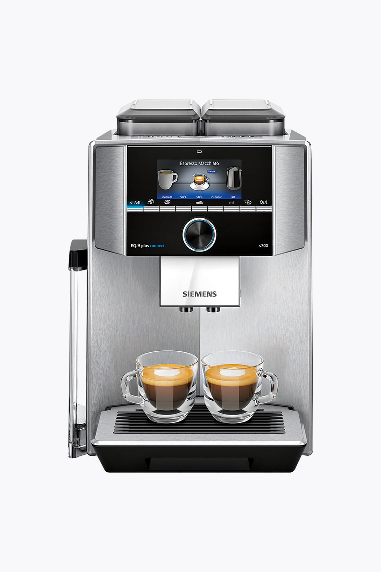 cleanyourmachine Siemens  Kaffeevollautomat EQ.9 plus connect s700 Edelstahl TI9578X1DE