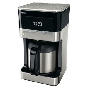 Braun Domestic Home KF7125BK Kaffemaskine 1,5L 1000W Grå/Sort