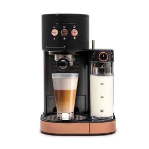 BluMill Kaffemaskine - Stempelmaskine - Espressomaskine med Automatisk Mælkeskummer