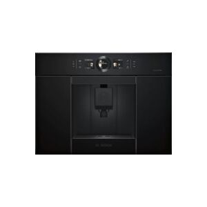 Bosch Serie 8 CTL836EC6 - Espressomaskine / Fuldautomatisk indbygnings kaffemaskine - Vandtank: 2,4 L - Integreret Mælkesystem - Home Connect - Sort